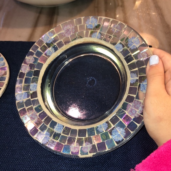 Set of two yankee candle holders - Picture 2 of 3